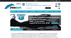 Desktop Screenshot of epdmshop.nl