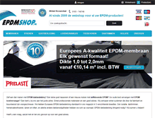 Tablet Screenshot of epdmshop.nl